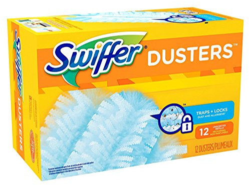 Swiffer 180 recambios de plumeros, sin perfume, 12 unidades