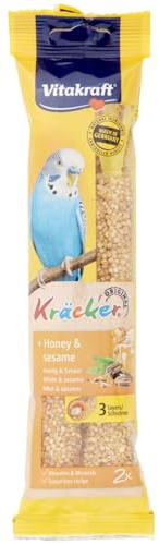 VITAKRAFT Kracker miele pappagallini 2 pezzi - Snack uccelli