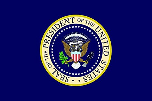Savent, U.S.A. Drapeau avec Emblème Président USA - 20 x 30 cm