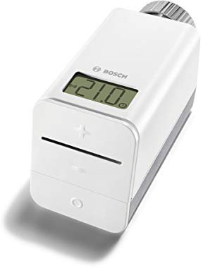 Bosch Smart Home Heizkörperthermostat, Thermostat Heizung mit App-Funktion, kompatibel mit Amazon Alexa, Apple HomeKit, Google Home (exklusiv für Deutschland)