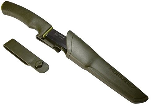 Mora FT01525 Cuchillo a Lama Fissa,Unisex - Adultos, Verde, un tamaño