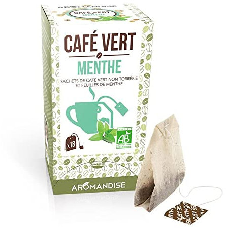 Café vert Menthe - 18 sachets