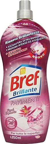 8 x Bref glänzend Bodenwischer Floral Euphoria 1250 ml