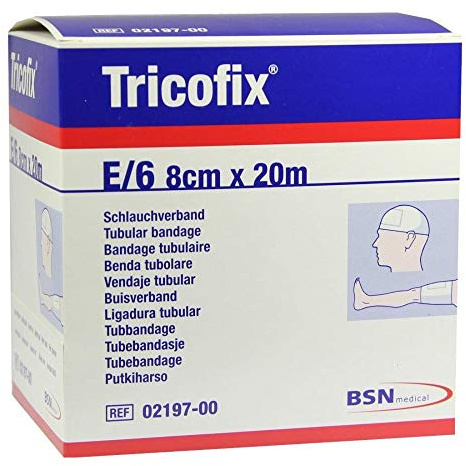 TRICOFIX Schlauchverband Gr.E 8 cmx20 m 1 St