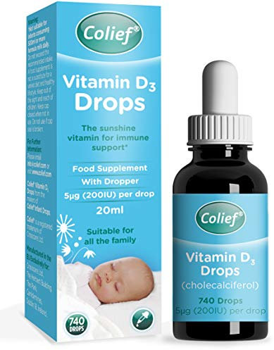 Colief Vitamin D Drops, 20 ml
