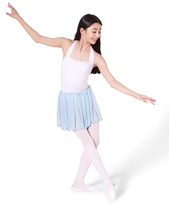 Capezio girls Pull on Circular skirts, Light Blue, 2-4T US