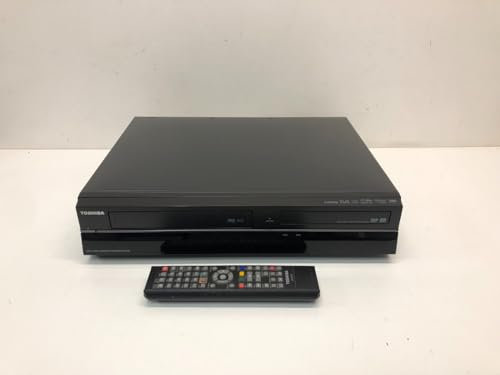 Toshiba DVR20KB 2-in-1 DVD & VCR Recorder with CD, MP3, DivX, and JPEG Support - Black