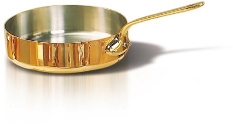 De Buyer 6448.16 à - Sartén (acero inoxidable, con monturas de bronce)