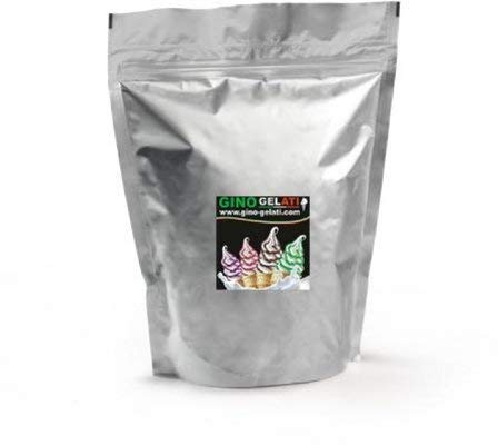 Apfel Sauerkirsche Geschmack Eispulver VEGAN - OHNE ZUCKER - LAKTOSEFREI - GLUTENFREI - FETTARM, auch für Diabetiker Milcheis Softeispulver Speiseeispulver Gino Gelati (Apfel Sauerkirsche, 1 kg)