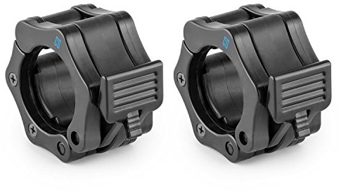 CAPITAL SPORTS Hantelstangen-Schnellverschluss Paar 50mm schwarz