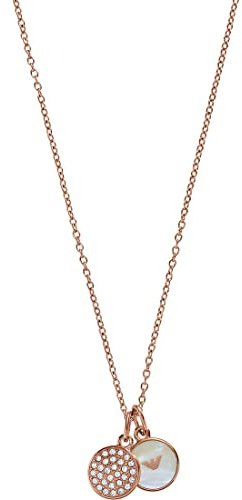 Emporio Armani Halskette Für Frauen, Rose Gold Stahl Halskette, EGS2158221