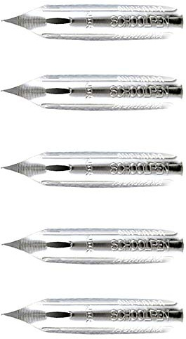 Tachikawa Manga Pen Nib skolpenna – 5 st