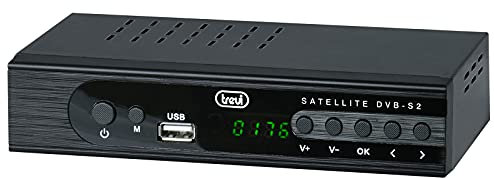 Trevi SAT 3387 - Decodificador de satélite digital DVB-S2 Full HD para recibir canales libres