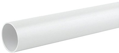 White, PVCU Waste Pipe, Push Fit, 40mm X 990mm (1 1/2)