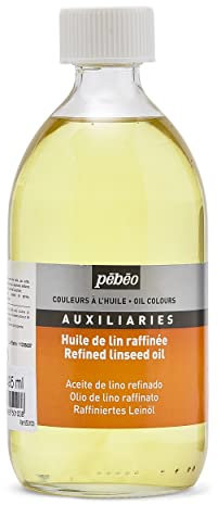 Pebeo Huile de Lin raffinée Transparente 495 ML