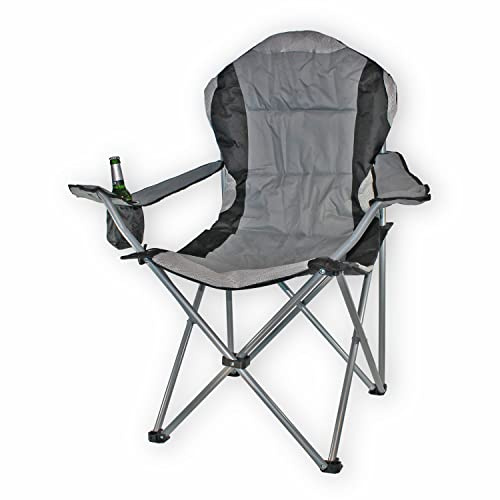 colourliving Angelstuhl Faltarmlehnstuhl Campingstuhl Camping Garten Gartenmöbel Stuhl Deluxe
