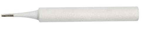 Velleman Punta saldante di ricambio da 0,8 mm, a forma di punta, compatibile con le stazioni (VTSSC30N) e (VTSSC40N) per lavori di saldatura precisi e accurati