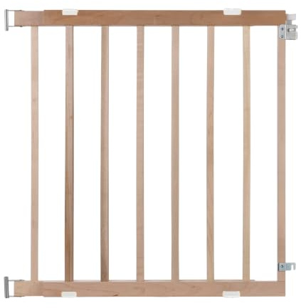 Toddleroo by North States - Stairway Swing Wooden Baby Gate: Wood Baby Gate for Stairs - Adjustable 28 to 42 Inches Wide - 30 Inches Tall