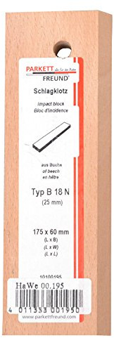 HaWe 00.195 Click-Schlagholz aus Buche