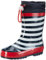 Playshoes Stivali di Gomma Unisex - Bambini e ragazzi, Blu (Maritim), 34/35 EU
