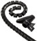 Hama Kabelbündel-Schlauch Easy Cover, 2,5 m, 20 mm, Schwarz