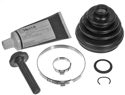 Meyle 100 498 0027 Faltenbalgsatz, Antriebswelle | Kompatibel mit: AUDI 100 C4 Avant, 100 C4 Stufenheck, A4 B5, A4 B5 Avant, A6 C4, A6 C4 Avant