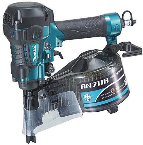 Makita-Cloueuse Pneumatique AN711H Haute Pression 45-75 Mm 11. 8-22,6 Bar 2,2 Kg