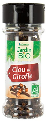 Jardin BiO étic - Clous de girofle - bio - Salé - Certifié AB - Pot de 25g - Lot de 3
