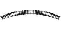 TRENI accessori Lima/Rivarossi-Binario D.curva Raggio 3. 505mm arc. 45? R609