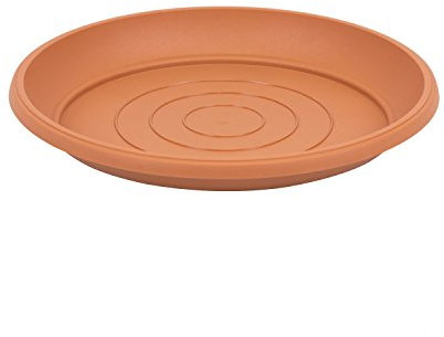 Terra Soucoupe pour Pot de Fleurs, Terre Cuite, 33 cm