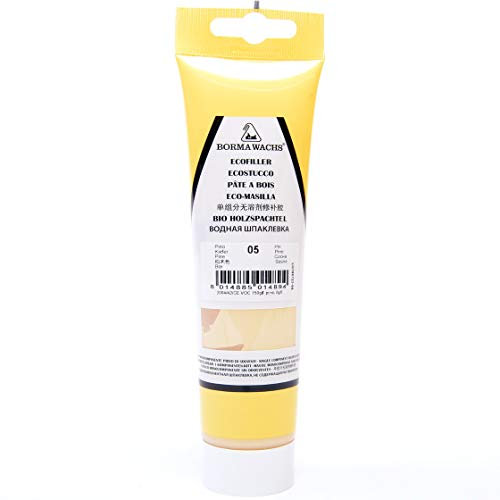 BORMA 200g BIO Holzkitt Holz Spachtel Spachtelmasse Kittmasse für alle Holzarten (05 - Kiefer)