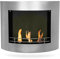 Moritz XXL Bioethanol Kamin Wandkamin 84cm x 67cm x 26,5cm - Standkamin - Gelkamin 500ml Edelstahldosen Deko Kamin Flammenspiel Bio Ethanol