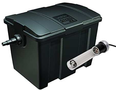 Velda 126405 caudal Filtro para Estanque hasta 20.000 litros Incluye 18 W UV de c, Giant Biofill XL