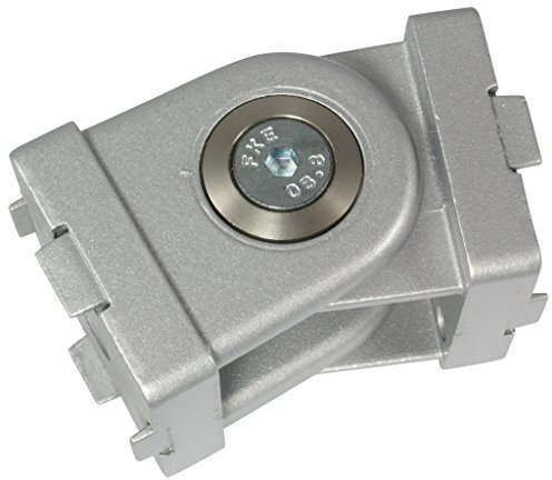 Pivot Joint 30x30 Slot 8 Zinc Die Cast alu colour laquered