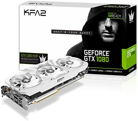 KFA2 80NSJ6DHL2SK scheda video GeForce GTX 1080 8 GB GDDR5X