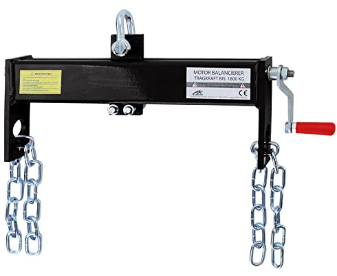 1800kg Profi Motor Balancierer Positionierer für Werkstatt Hebekran Schwarz