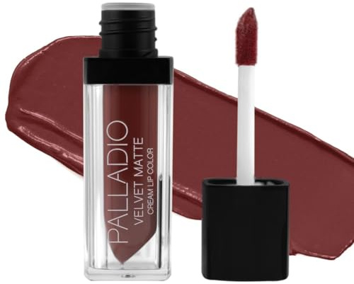 Palladio Velvet Matte Cream Lip Color, Suede