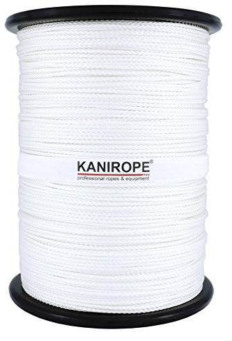 Kanirope® Nylonseil Polyamidseil Seil NYLONBRAID 1mm 500m 8-fach geflochten