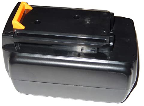 vhbw Battery compatible with Black & Decker 40V MAX Cordless 20 in Mower Power Tools (2000 mAh, Li-Ion, 36 V/36 V / 40 V)