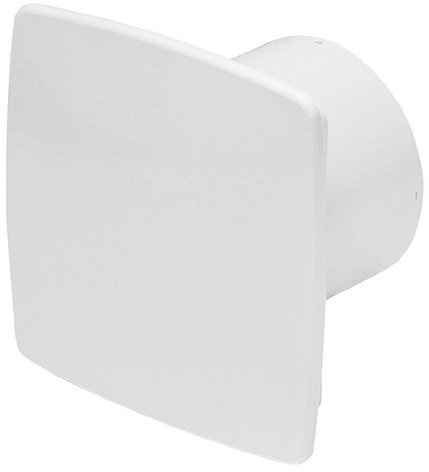 Bathroom Extractor Fan 100mm / 4 White Front Panel Modern Ventilator WNB100