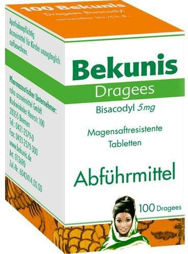 Bekunis Abführmittel Dragees