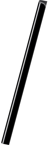 EXACOMPTA 129781E Klemmschiene Serodo, A4, 12 mm, schwarz