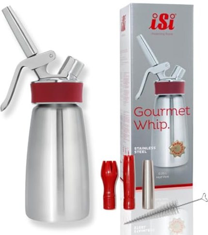 iSi Gourmet WHIP PLUS 1/4LT. - Sifón, 1/4 l, color gris