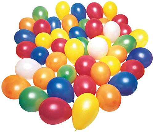 Amscan 6419 - Wasserbomben, 50 Stück, farbig sortiert, Wasserschlacht, Geburtstag, Party