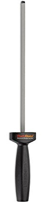Giesser seit 1776 - Made in Germany - Wetzstahl, diamantbeschichtet, breit, 25 cm, Messerschärfer mit doppelfunktion, 9930 25