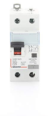 BTicino GA8813AC20 Interruttore Magnetotermico Differenziale, 20 A