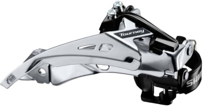 SHIMANO Tourney FD-TY700 Umwerfer, Silver/Black, One Size