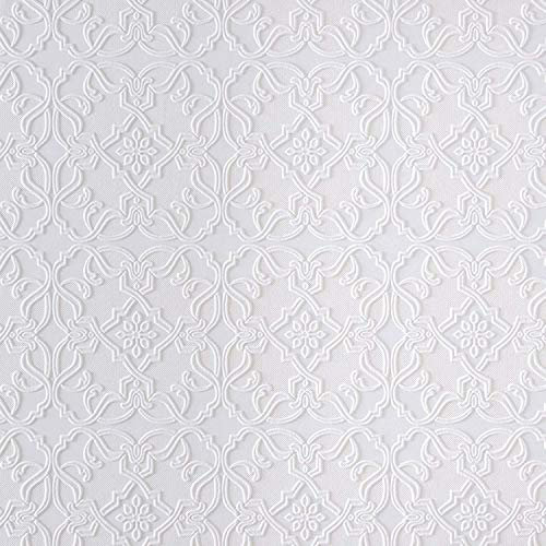 Lussuosa carta da parati in vinile Anaglypta Maxwell RD0671