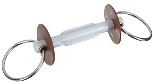 Beris Gebiss Schmetterlingsstange Soft, grau, 10254-7,5-130-S