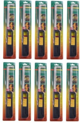 10pk BBQ Grill Lighter Refillable Butane Gas Candle Fireplace Kitchen Stove Long